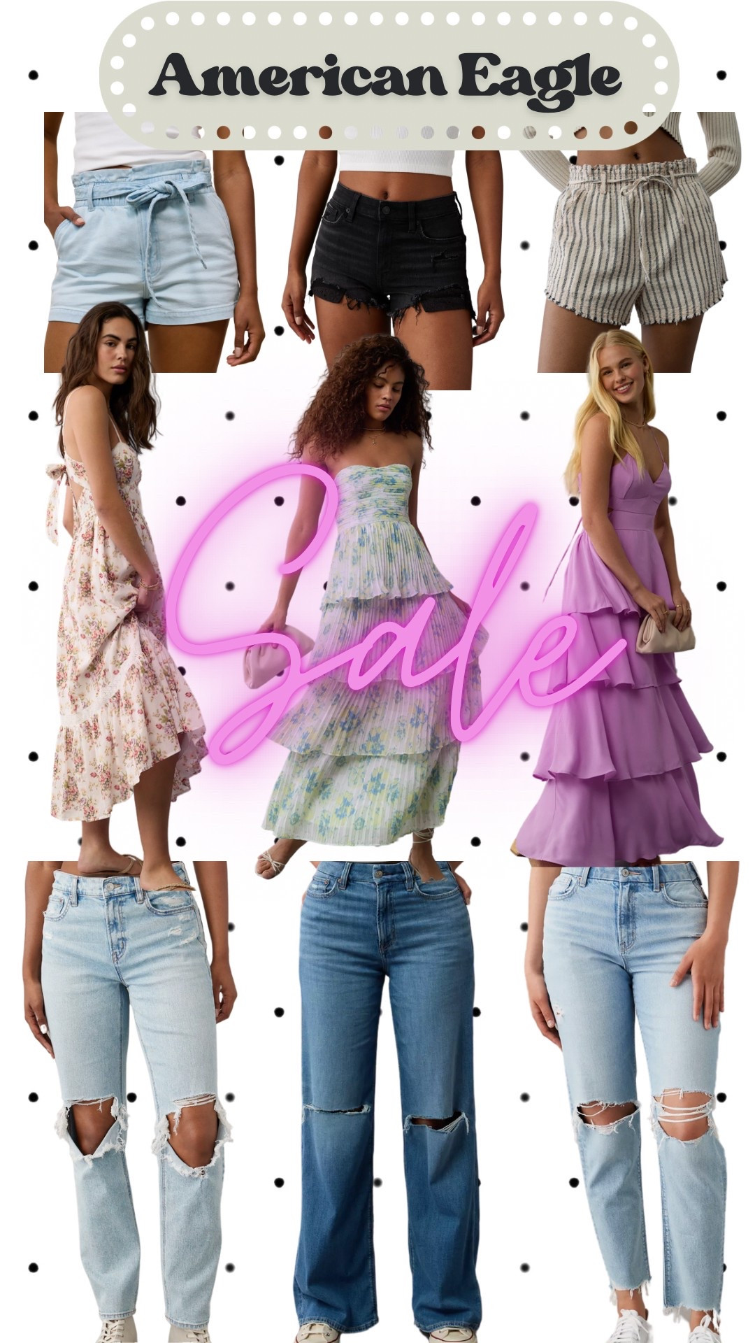 Its sale season! American eagle has 30% off everything with code SUNNY30 ☀️I absolutely love the fit of their clothes because they accommodate all sizes and heights! 

#LTKStyleTip #LTKPetite #LTKSaleAlert
