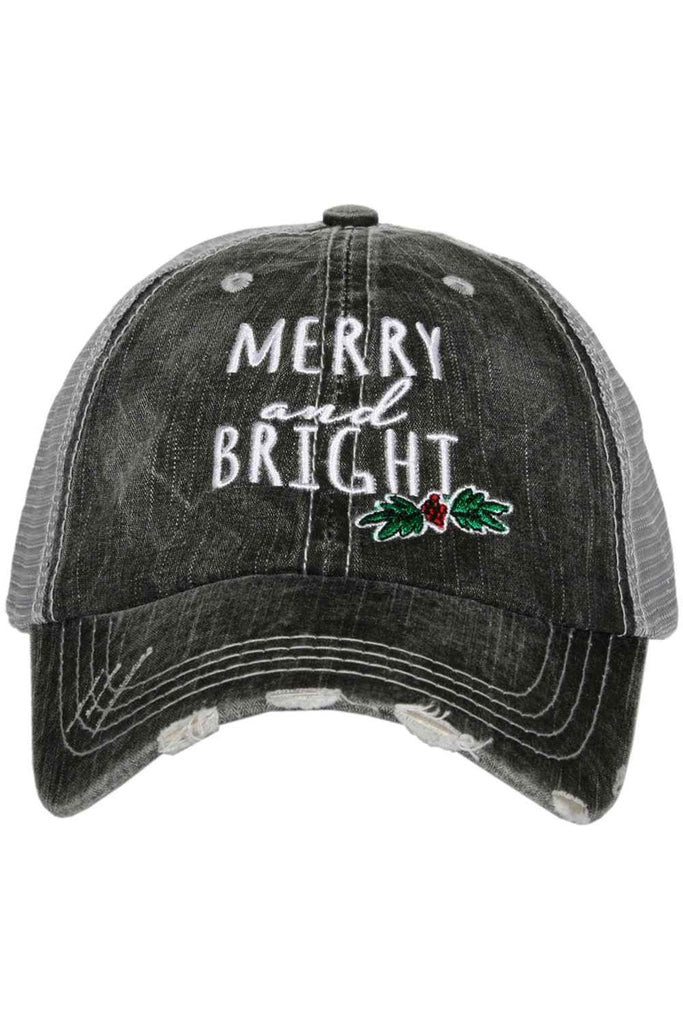 Merry and Bright Trucker Hat | Katydid.com