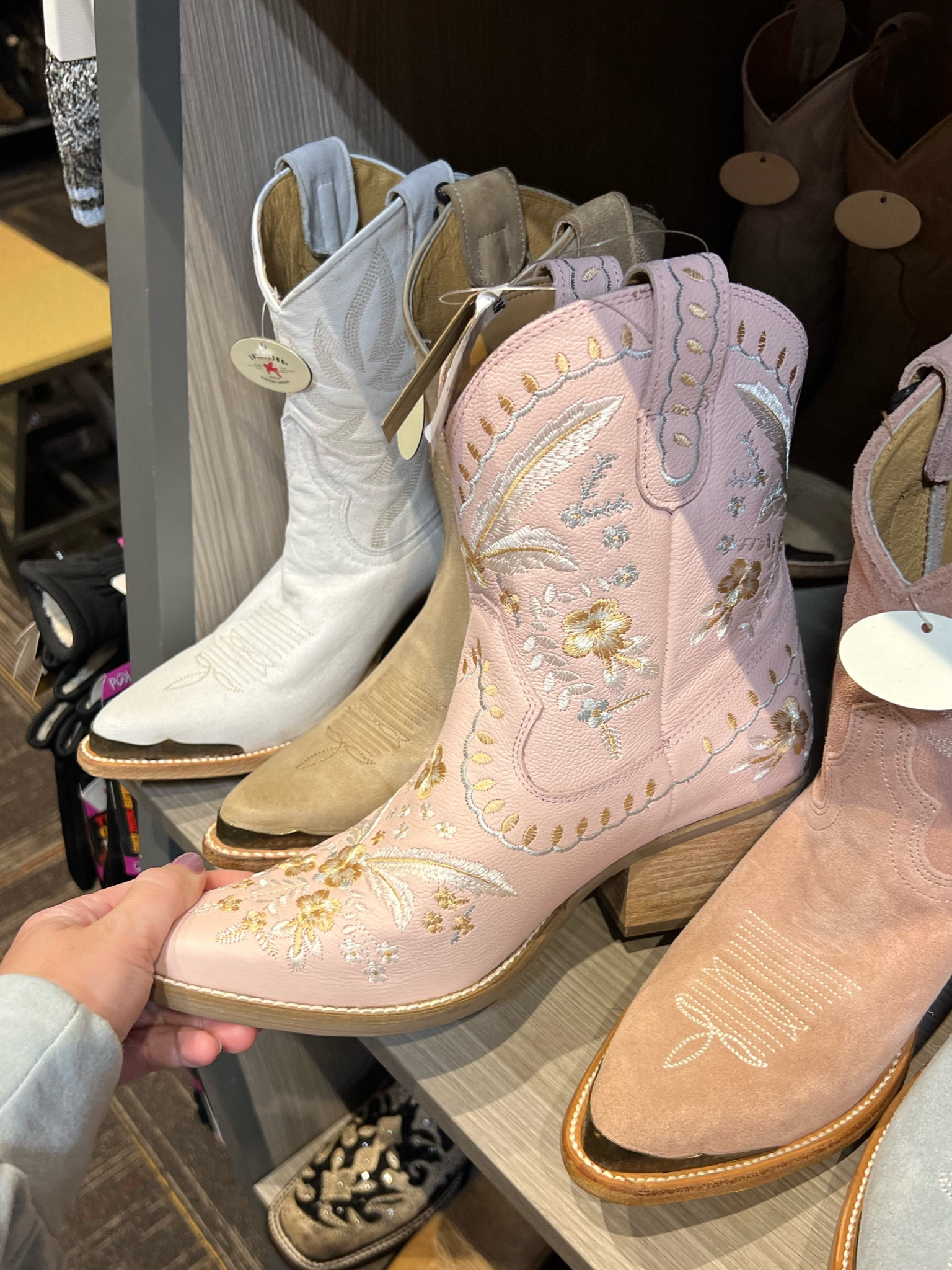 Not usually a cowboy boot fan but these feel a little more love shack too me!! Actually so cute