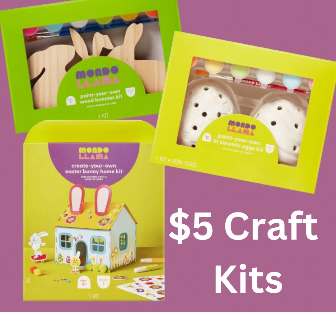 The $5 Target craft kits are my favorite! It’s an easy way to keep my preschooler entertained while flexing his creative muscles. The spring crafts are out and plentiful. 

#LTKSeasonal #LTKFamily #LTKKids