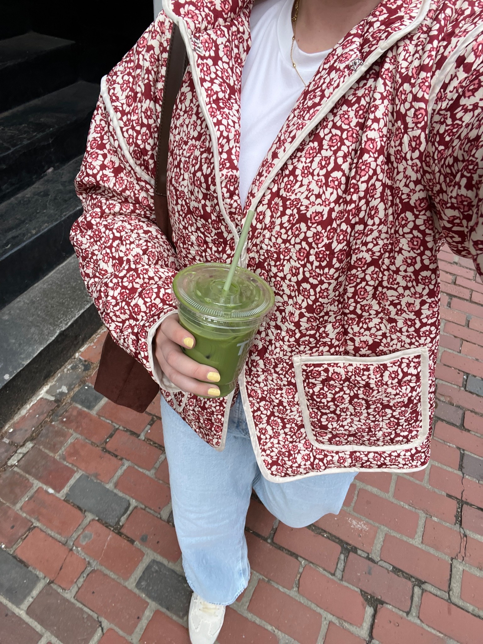 Amazon floral jacket🌷🌸🍵 

#LTKU #LTKSeasonal #LTKFindsUnder50