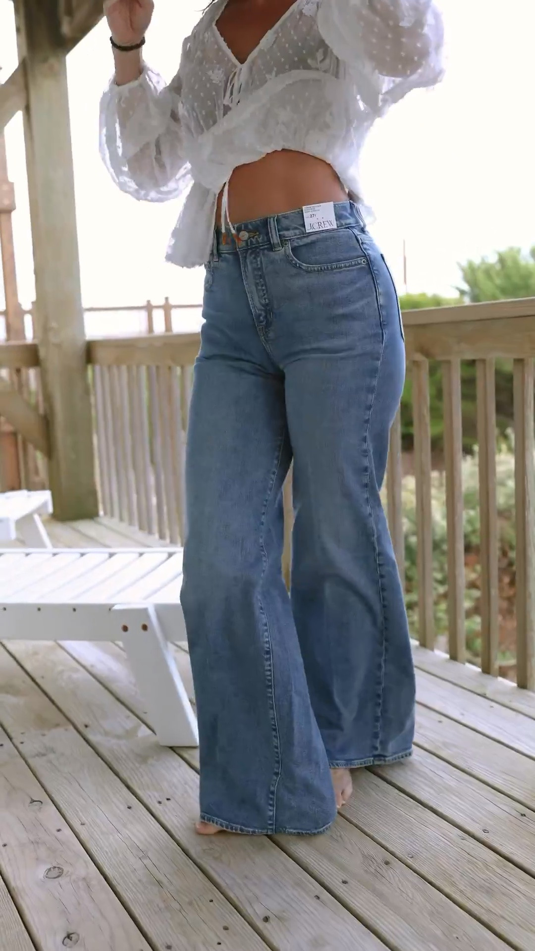 Wearing the 27” tall jeans

#LTKSaleAlert #LTKSeasonal #LTKOver40