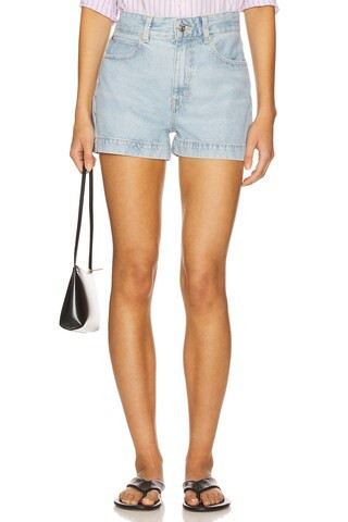 FRAME Charm Short in Never from Revolve.com | Revolve Clothing (Global)