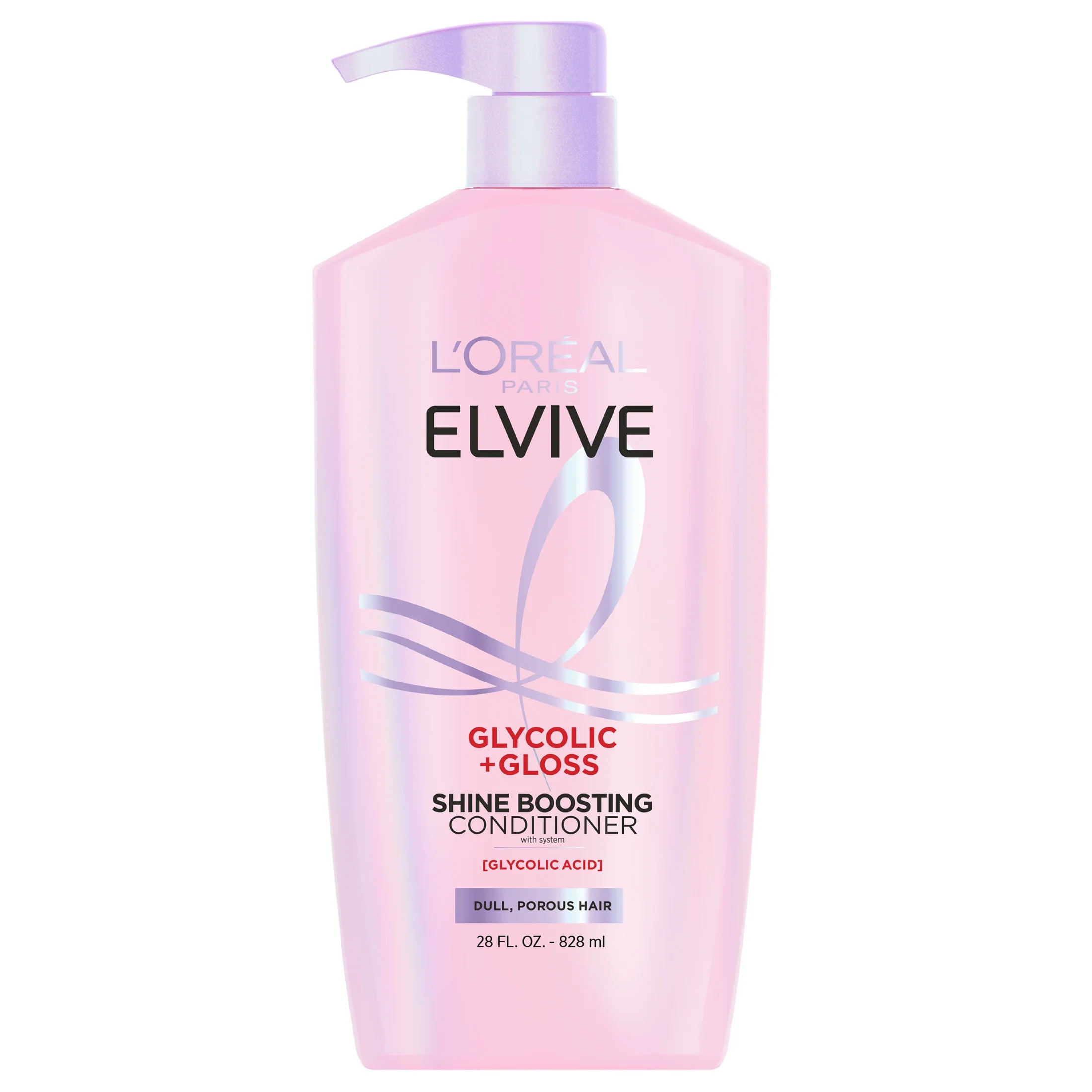 L'Oreal Paris Elvive Glycolic Gloss Shine Boosting Conditioner, 28 fl oz | Walmart (US)