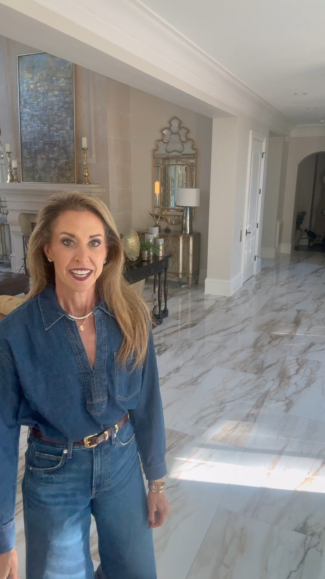 ✨ When denim goes couture ✨
Obsessed with this Veronica Beard denim moment — I cinched it with a brown Alice + Olivia belt and finished it off with my Golden Goose boots 🤎 The perfect mix of casual luxe with a little Western edge.

#OOTD #VeronicaBeard #AliceAndOlivia #GoldenGoose #DenimStyle #FallFashion #ChicAndEffortless #StreetStyleInspo #FashionReel #StyleInfluencer #AchicalisaStyle #TrendingNow
#ViralOOTD #InspoForToday #GRWM #LuxuryFashion #WardrobeGoals #FallFits #OOTDinspo #StyleGoals #OOTDReel #OutfitInspo #ReelFashion #Fashionista #WhatIWore #SlayTheDay #DailyStyle


#LTKStyleTip #LTKOver40 #LTKTall