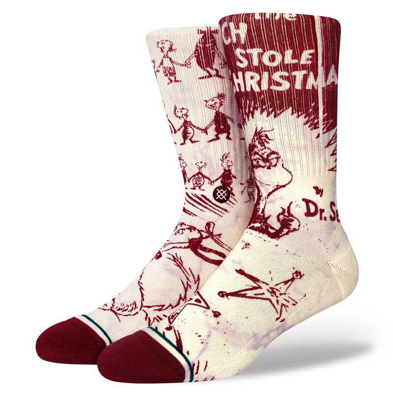 The Grinch X Stance Crew Socks | Stance