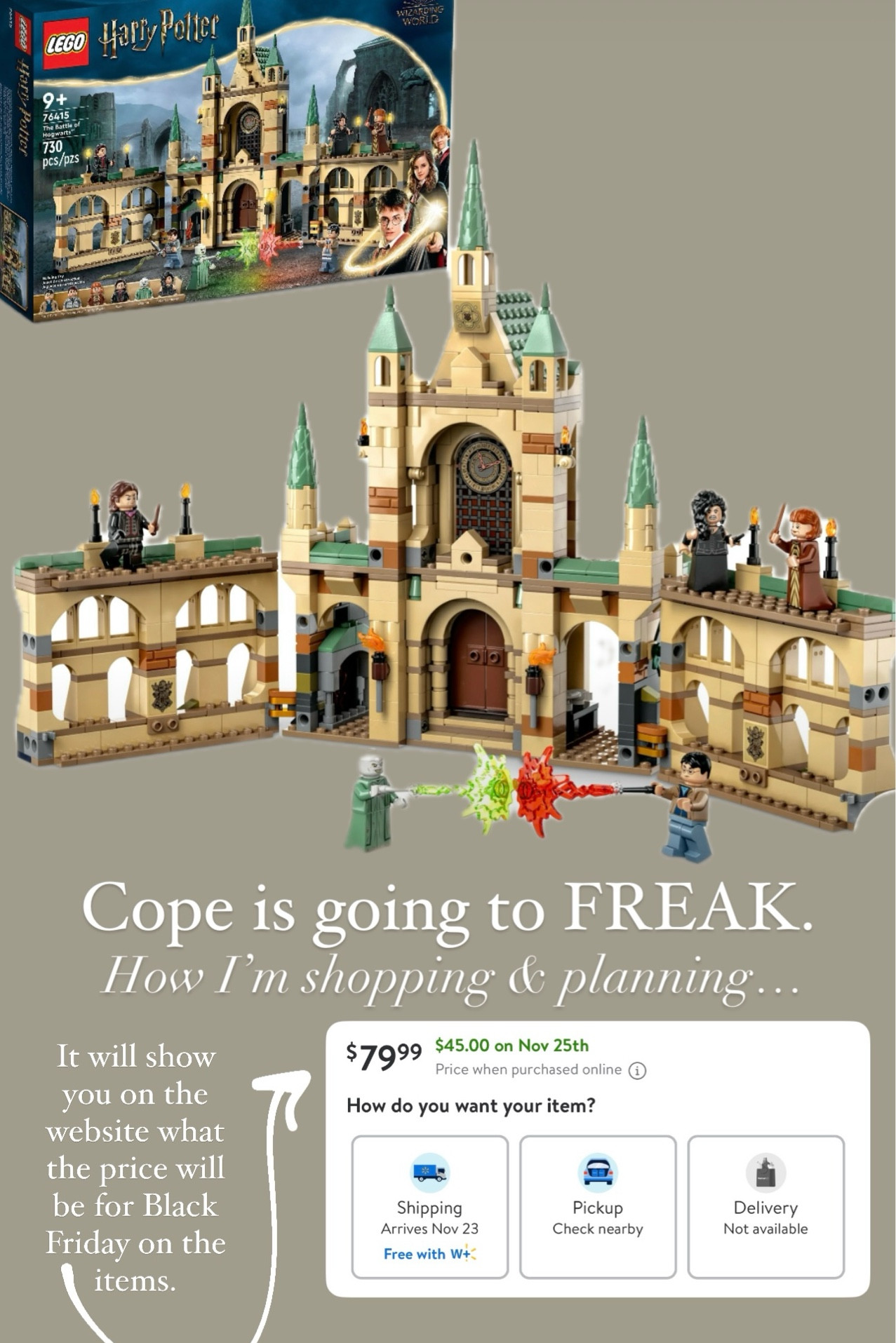 @Walmart Black Friday Deals are right around the corner. You’ll want to have a plan this holiday season be sure to check out all the deals over at Walmart. This LEGO is going to be a huge hit!

#Walmartpartner #WalmartDeals 

#LTKHoliday #LTKCyberWeek #LTKGiftGuide