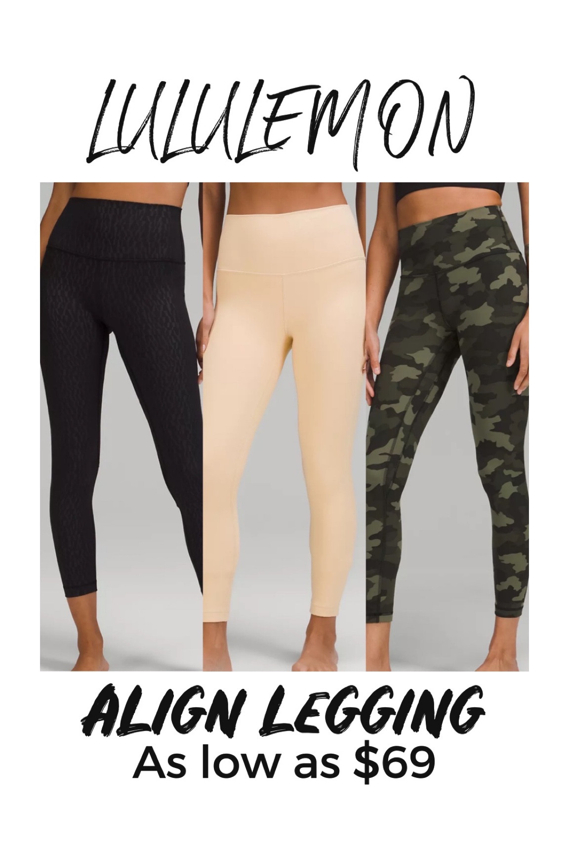 Align leggings as low as $69

#LTKfit #LTKunder100 #LTKsalealert