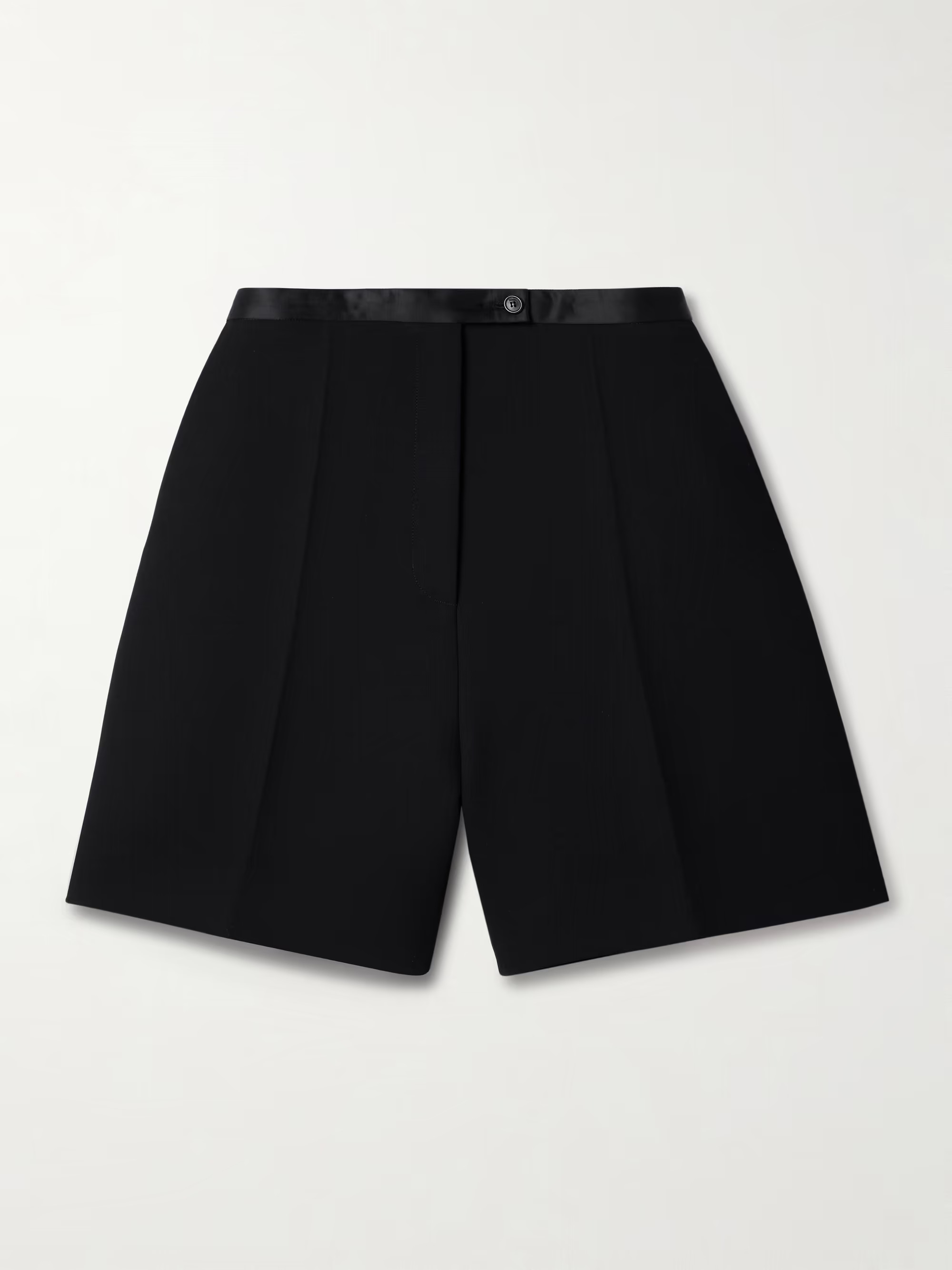 Micha satin-trimmed crepe shorts | NET-A-PORTER (UK & EU)