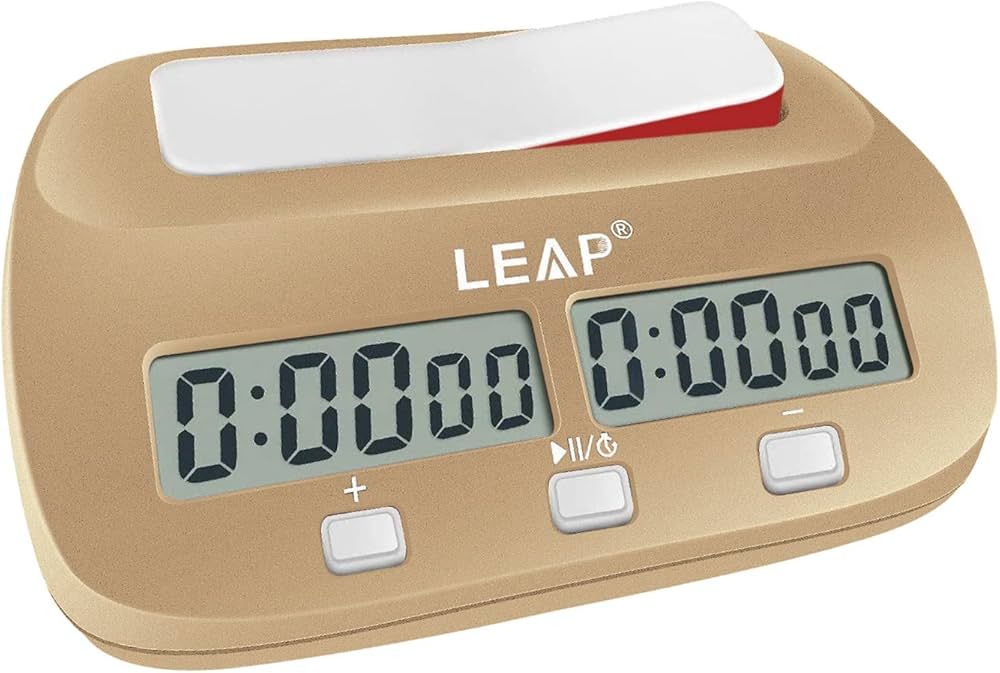 Amazon.com: LEAP Chess Clock Digital Chess Timer Professional Chess Clock Timer for Board Games T... | Amazon (US)
