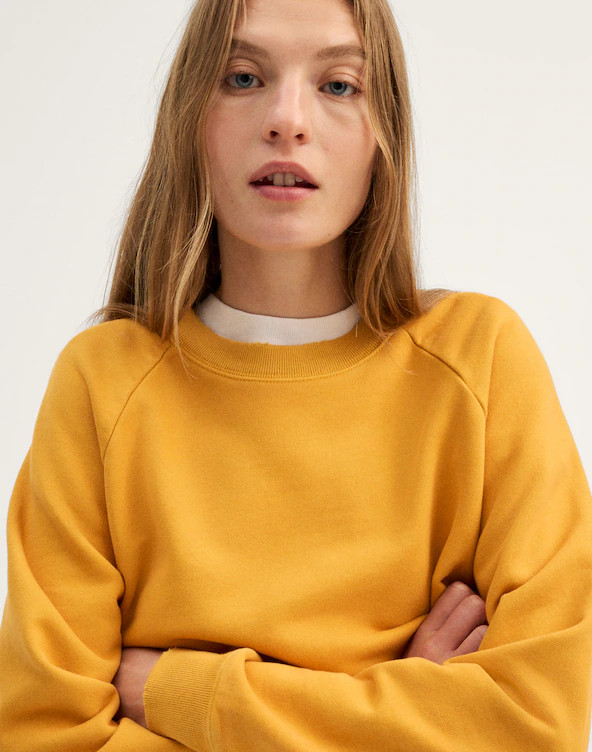 McCarren Crewneck Raglan Sweatshirt | Madewell