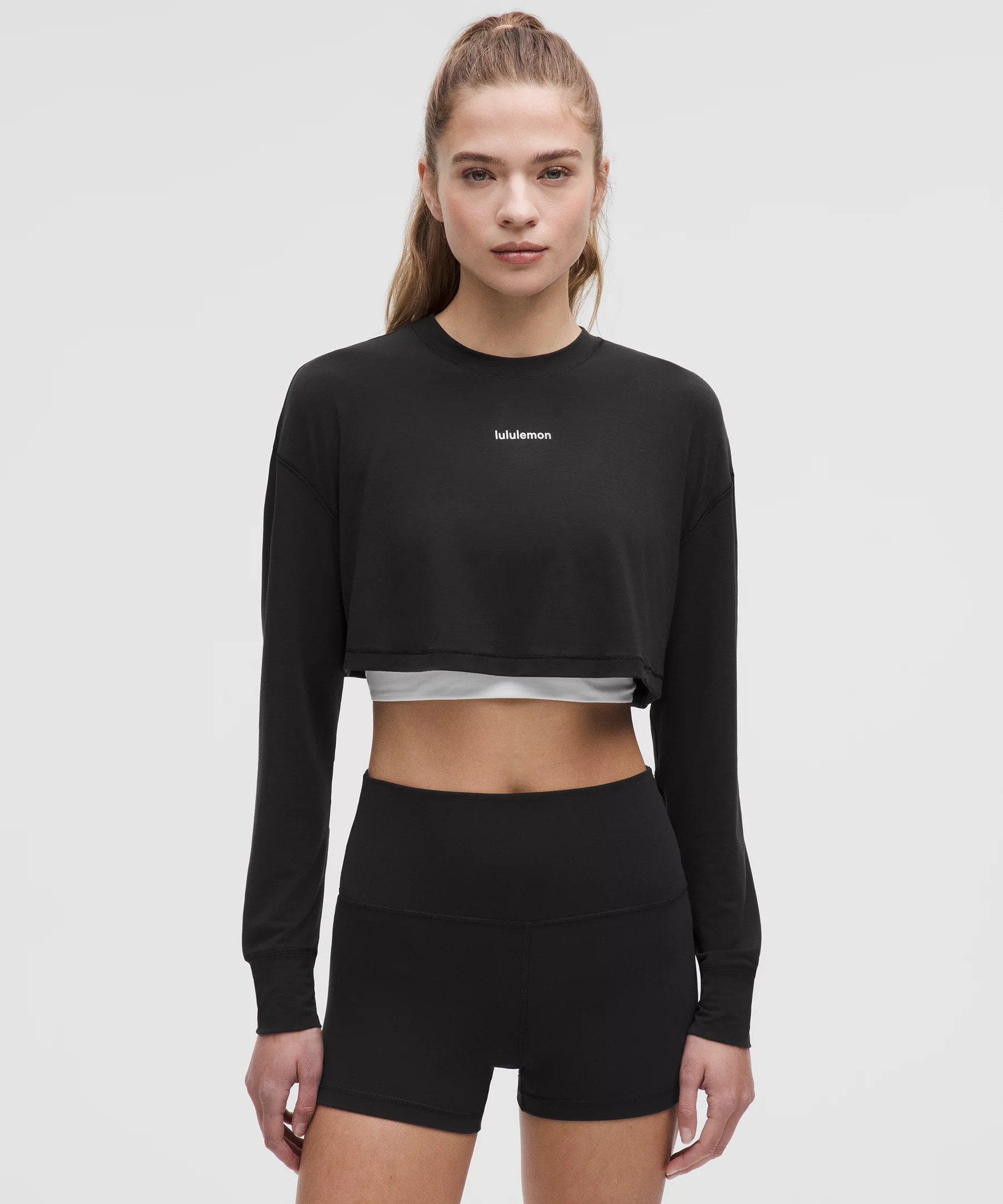 Jersey Training Super-Cropped Long-Sleeve Shirt | Lululemon (US)