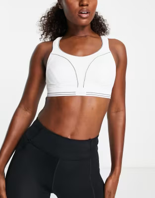 Shock Absorber - Ultimate Run - Brassière de sport maintien élevé - Blanc | ASOS (Global)