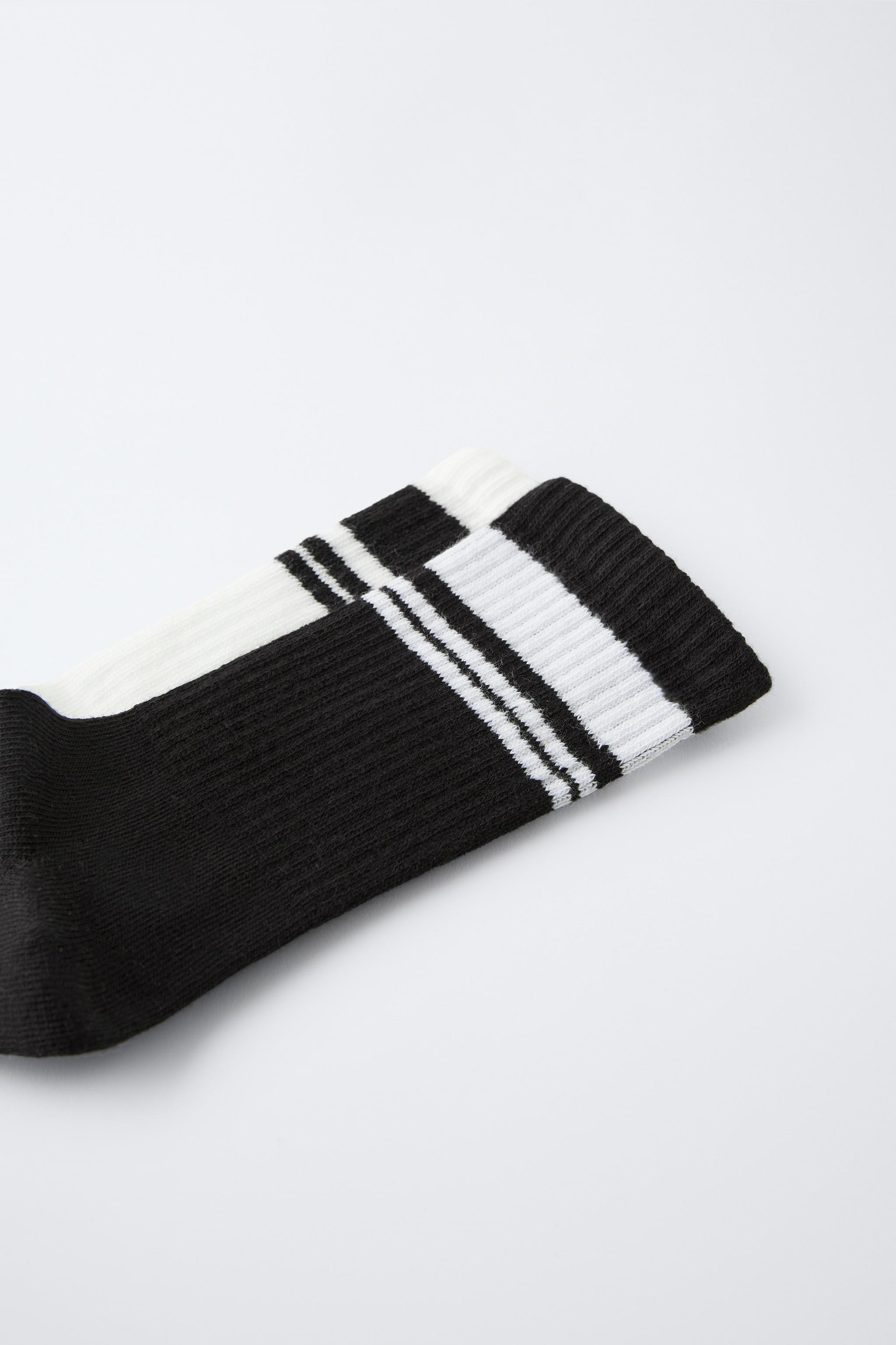 TWO-PACK OF STRIPED SOCKS | Zara US