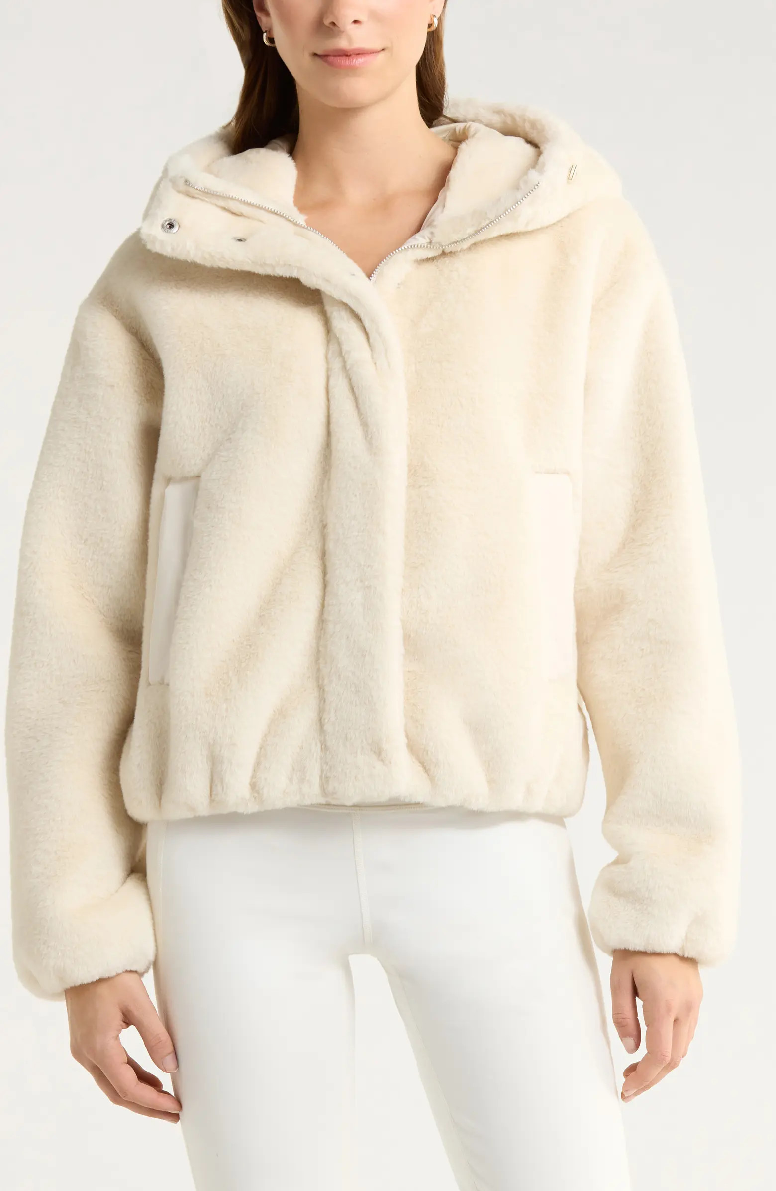 Faux Fur Hooded Jacket | Nordstrom