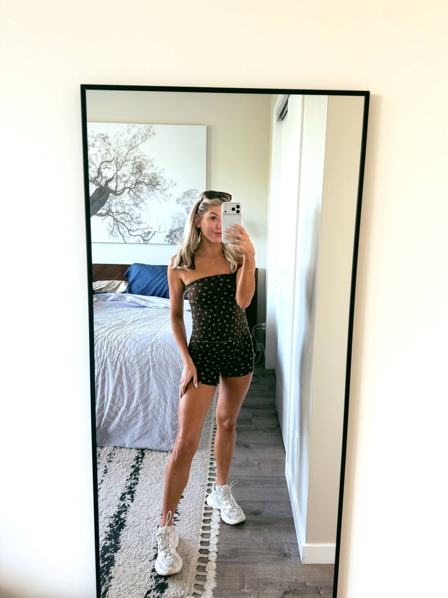 Sharing the cutest little Target athleisure set. These floral biker shorts and matching tube top and the cutest for summer!

#LTKootd #LTKmomlife #LTKActive