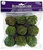 SuperMoss (21769) Moss Balls, Fresh Green, 2" (9 pack) | Amazon (US)