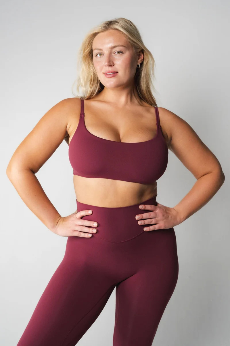 Cloud II Scoop Bra - Blackberry | Vitality