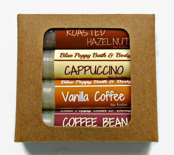 Coffee Lip Balm Assortment Coffee Lover Gift Teacher | Etsy | Etsy (US)