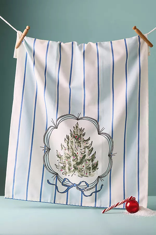 Picture Perfect Tree Dish Towel | Anthropologie (US)