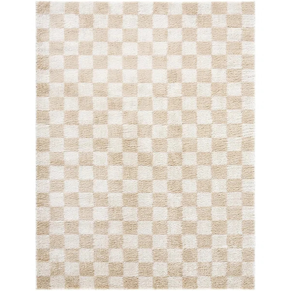 Zuhur Washable Checkered Indoor Rug | Wayfair North America
