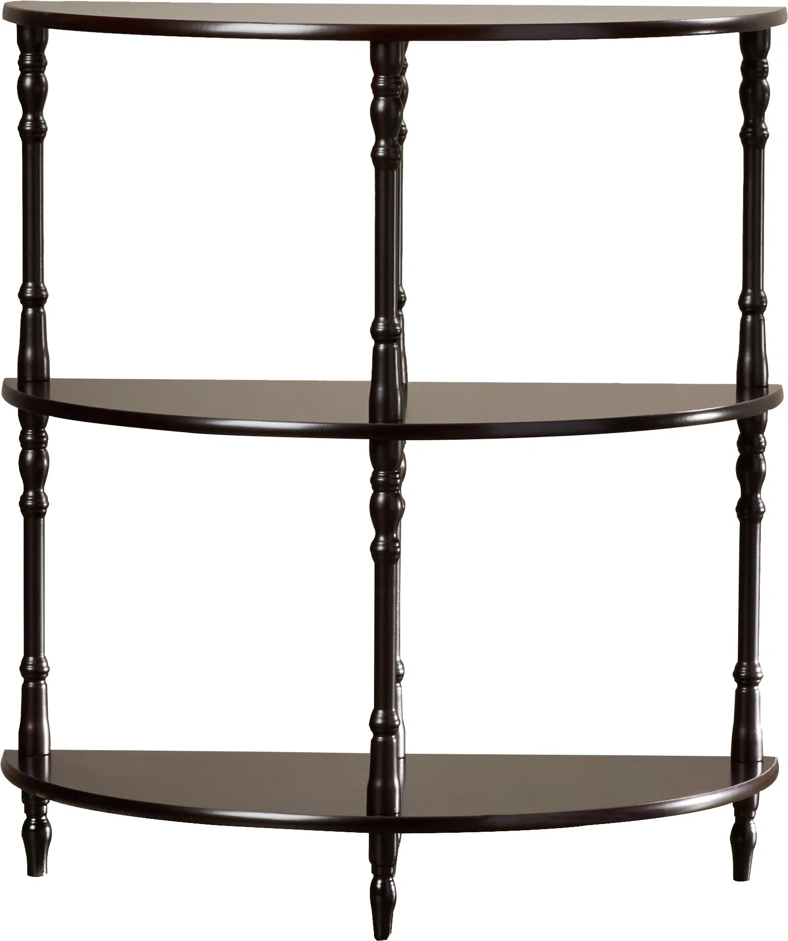 Ladoga 3-Tier Half Moon End Table | Wayfair North America