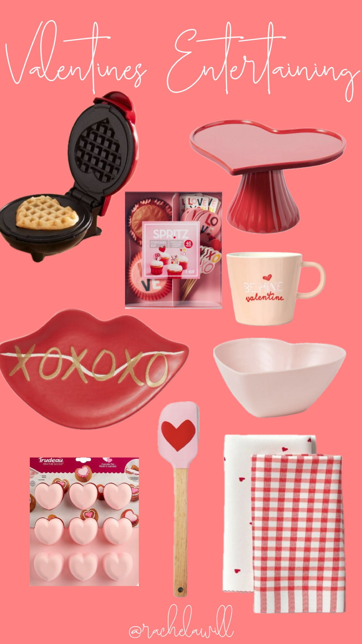 The most adorable Valentine’s Day collection for your kitchen 💋

Target came out with brand new products and I’m especially loving all the heart shaped bakeware! ❤️

#target #targetnewarrivals #targetvalentinesday #valentines #valentinesday #bakeware #kitchen #valentinesdecor #valentinescooking #valentinesdayparty 

#LTKSeasonal #LTKhome #LTKfindsunder50