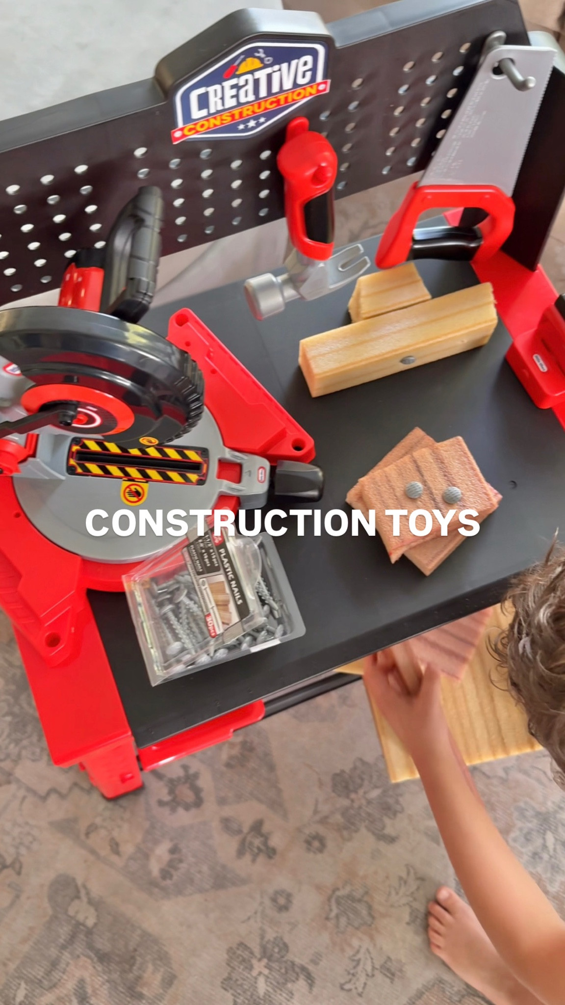 Coolest realistic construction tool toys (with foam wood that really cuts!)


#LTKKids #LTKFamily