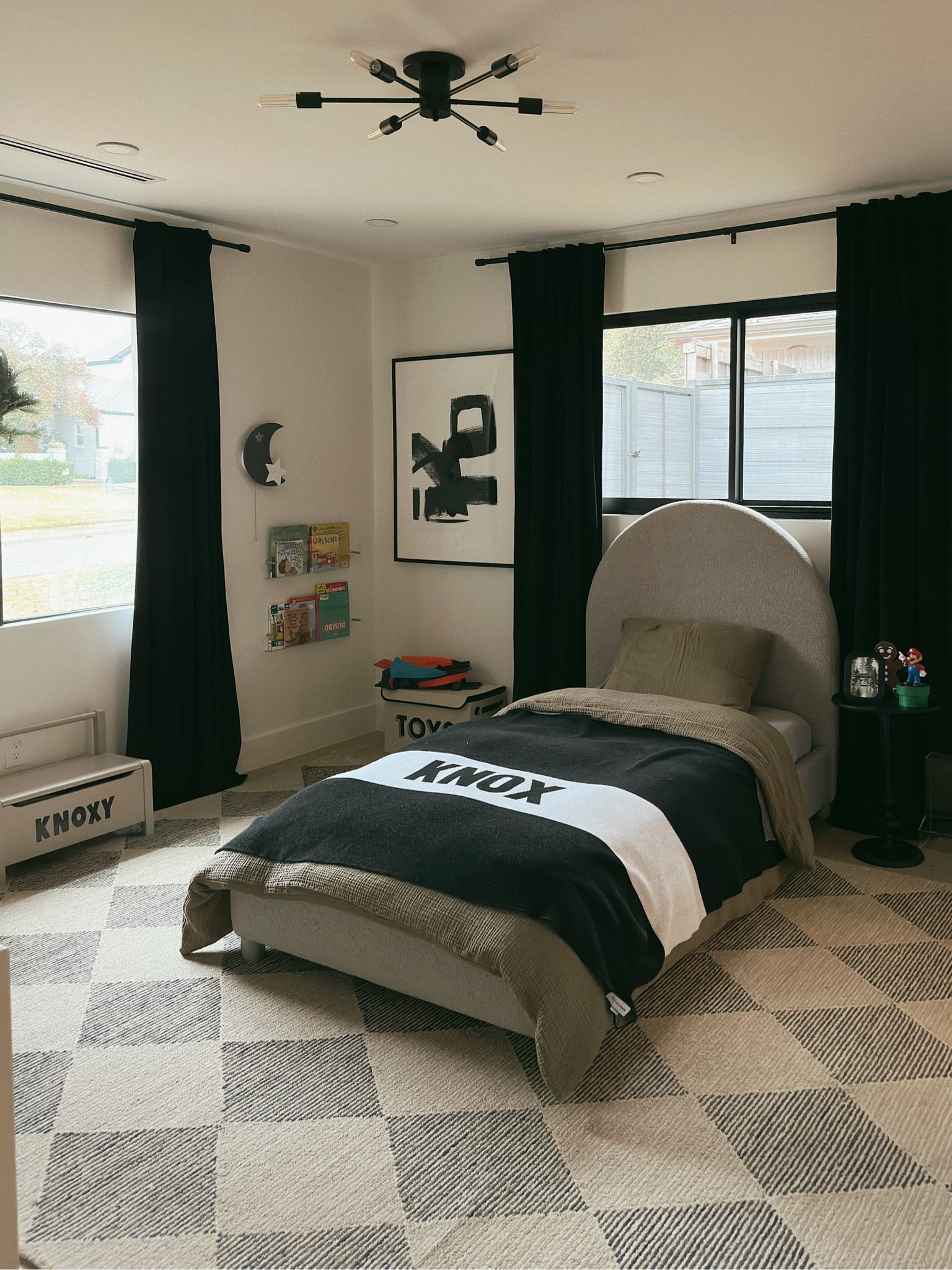 Knox’s new big boy bed reveal! Loving this H&M bedding under $55!! It’s sooo soft and I love the texture muslin look for bedding — comes in tons of colors. This is the twin size 🤍 

#LTKKids #LTKHome