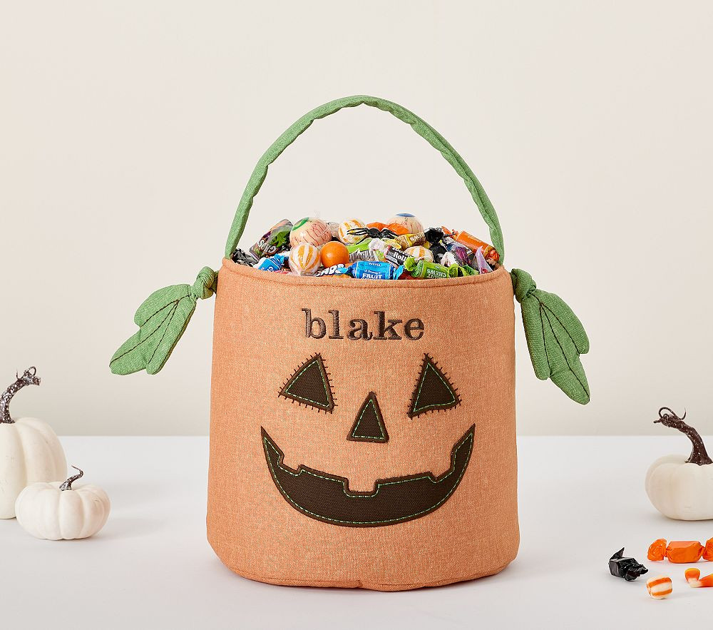Pumpkin Oversized Treat Bag | Pottery Barn Kids