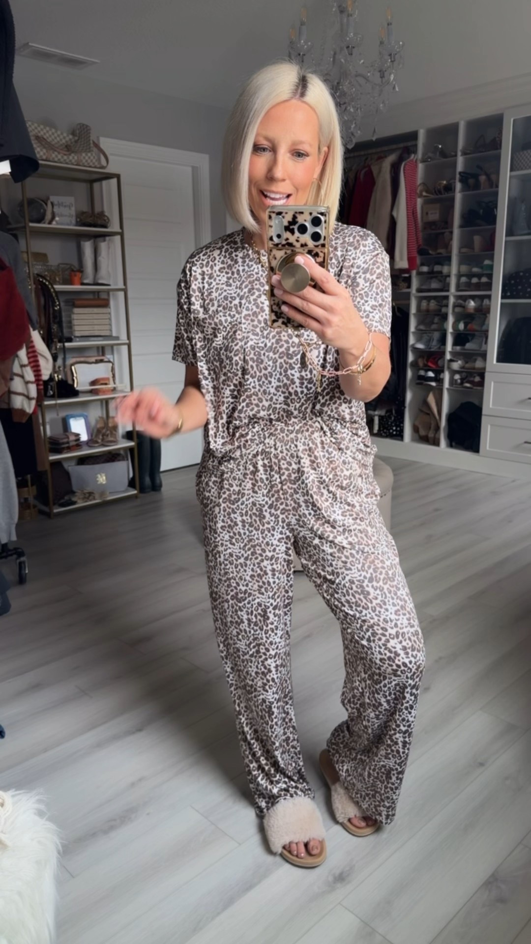 These are my current fav pajamas!!! Sooo comfy and so many cute prints!!! AND only $14.98!!!
⬇️⬇️⬇️ 
Wearing size medium for an extra roomy fit but could have easily done a small. 



#LTKmorningroutine #LTKOver40 #LTKSeasonal