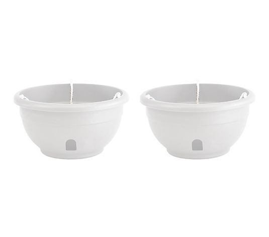 Make Your Selection: EEZY-GRO Set of 2 12" Self- Watering Hanging Baskets | QVC