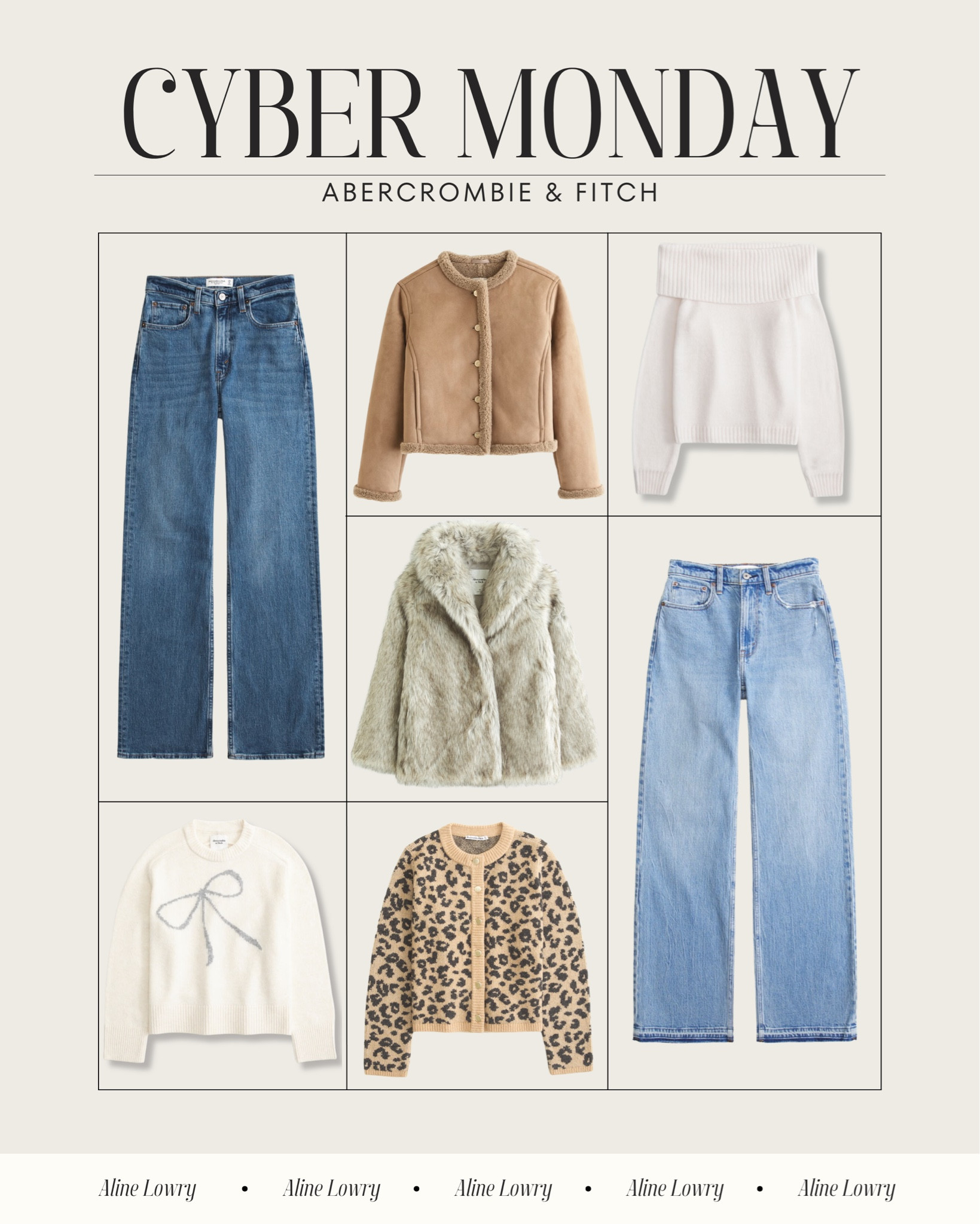 Cyber Monday at Abercrombie! 25% OFF + 15% OFF selected styles 

#LTKSaleAlert #LTKCyberWeek #LTKStyleTip