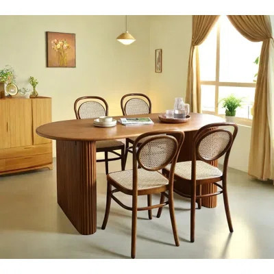 Durable Solid Ash Wood Table & Chair Set. | Wayfair North America