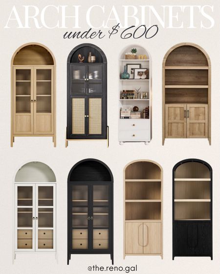 Affordable arch cabinets under $600!  

Arch armoire, arch bookcase, arch bookshelf, black cabinet, white cabinet, wood cabinet, neutral home decor

Arch cabinet under $500
Arch cabinet under $600


#LTKHome #LTKStyleTip #LTKSaleAlert