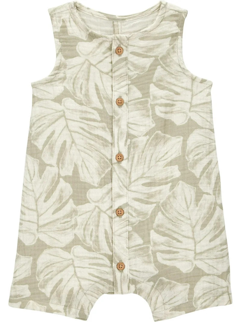 Carter's Child of Mine Baby Boy Romper, Sizes 0/3-24 Months | Walmart (US)