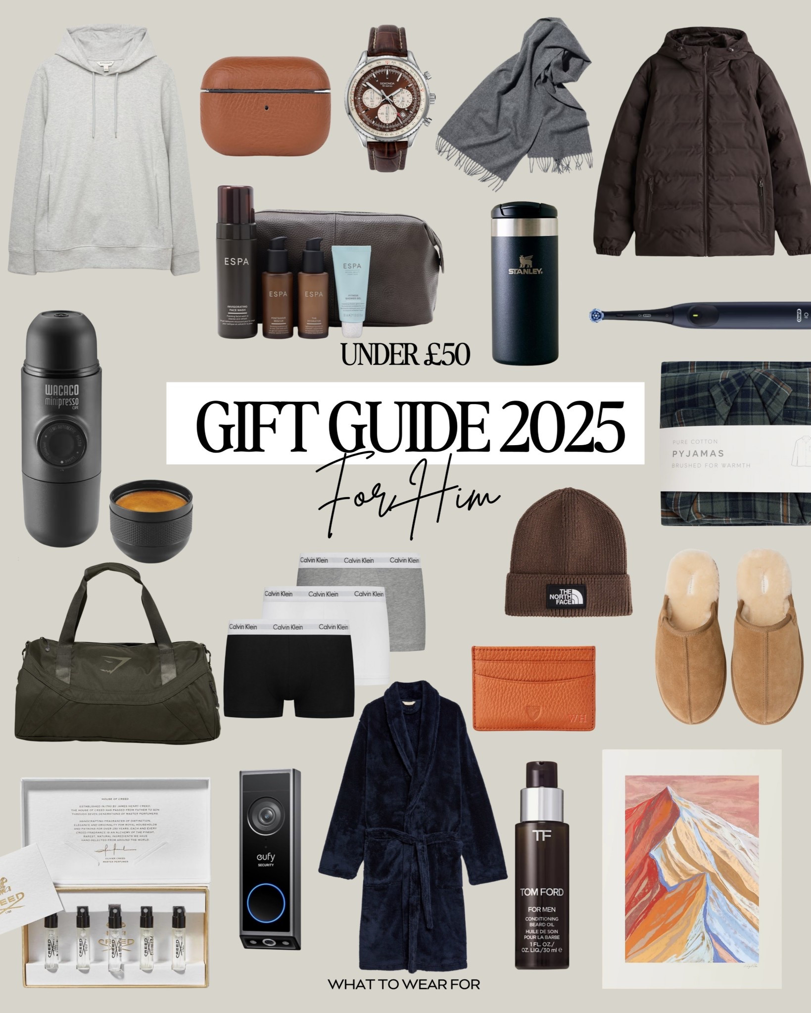 Gift Guide for Him 2025: Under £50 🎁

#LTKgiftguide #LTKuk #LTKfestive