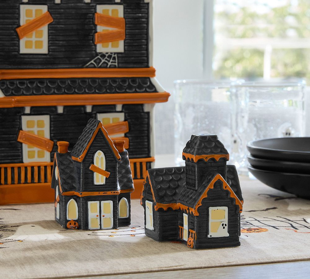 Haunted House Salt & Pepper Shakers | Pottery Barn (US)