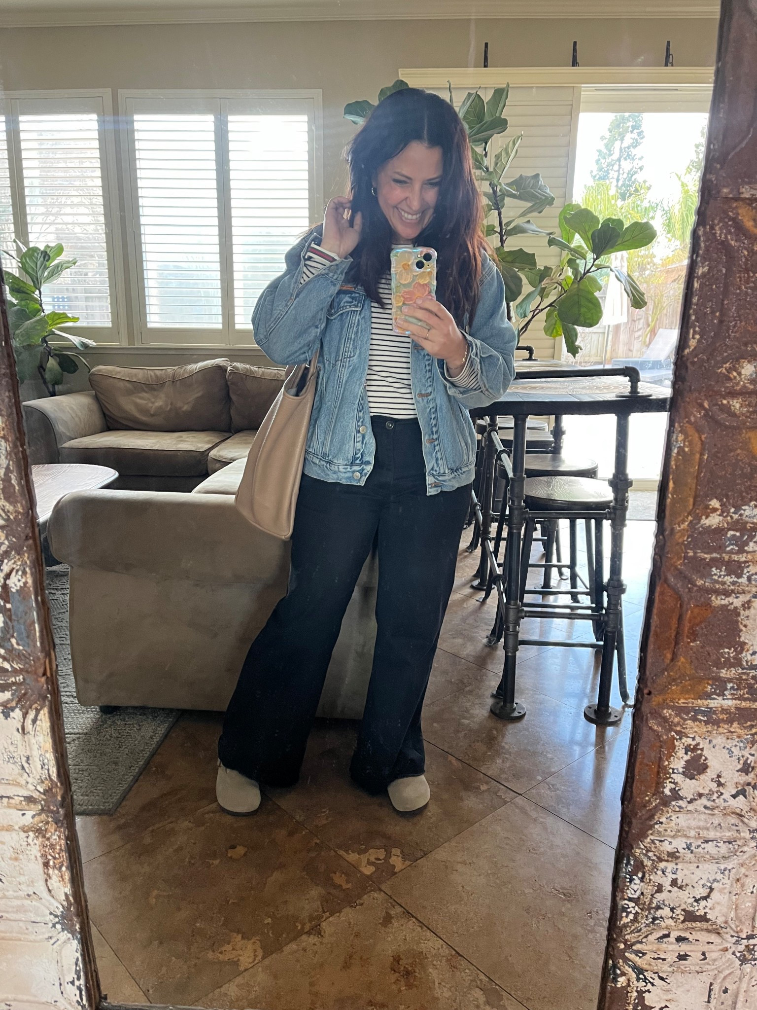 It was a good Monday! Wearing my go to combo lately. The weather is feeling more like winter than spring. 
Teacher style

#LTKOver40 #LTKWorkwear #LTKPetite