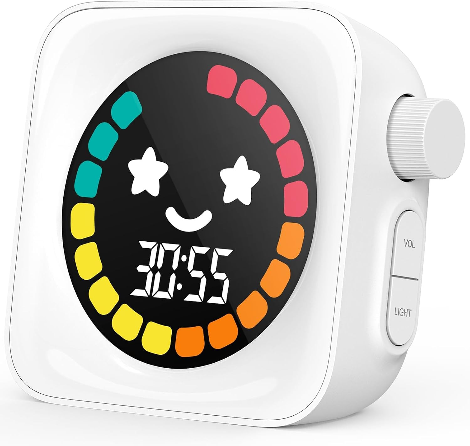Visual Timer for Kids ADHD, 99-min Digital Countdown/Stopwatch Timer, White | Amazon (US)