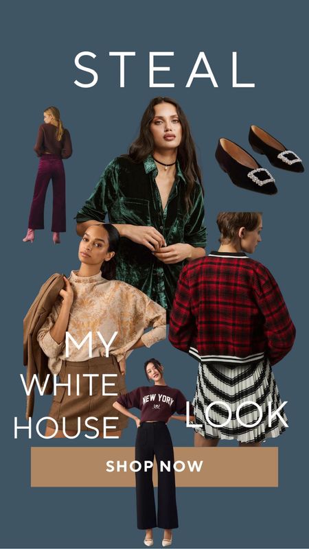Perfect holiday outfits I wore decorating the White House! So comfy and stylish! 

#LTKGiftGuide #LTKHoliday #LTKSeasonal