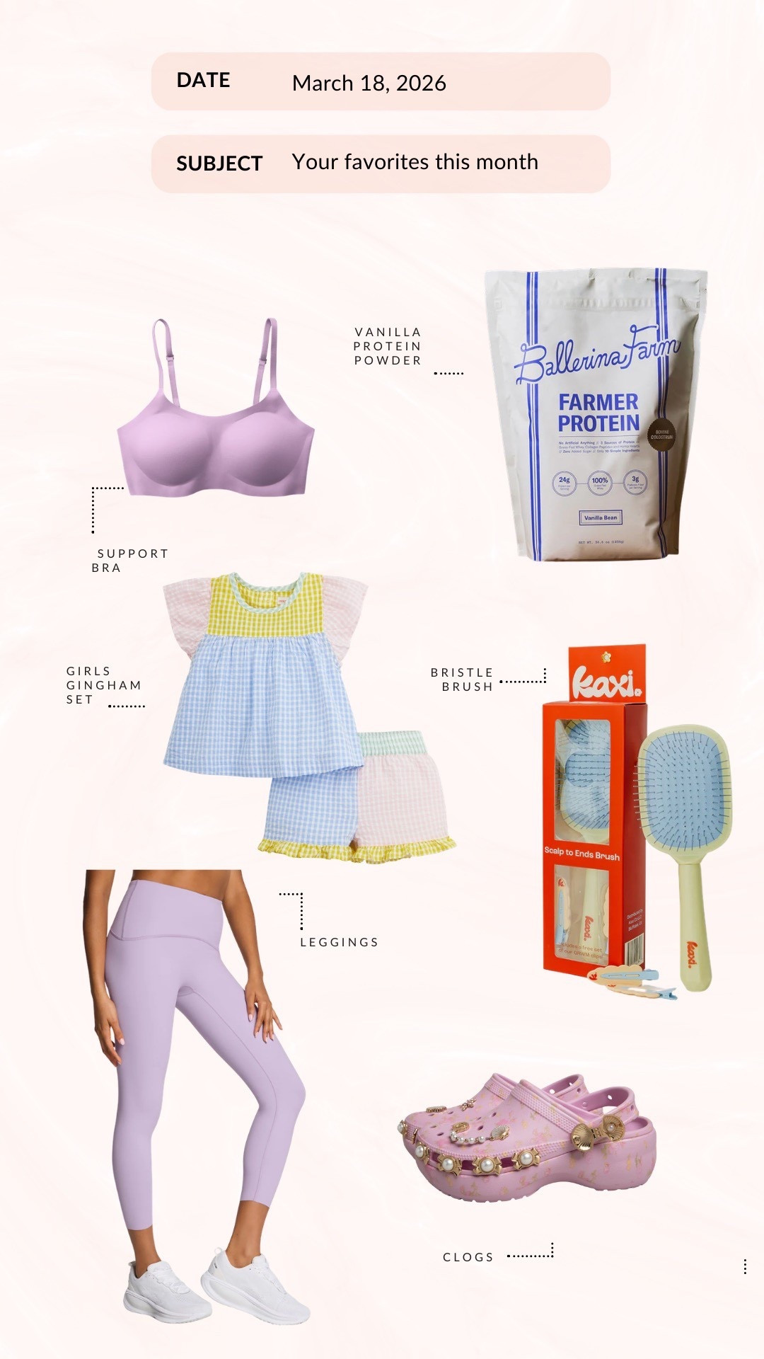 March bestsellers 🌸