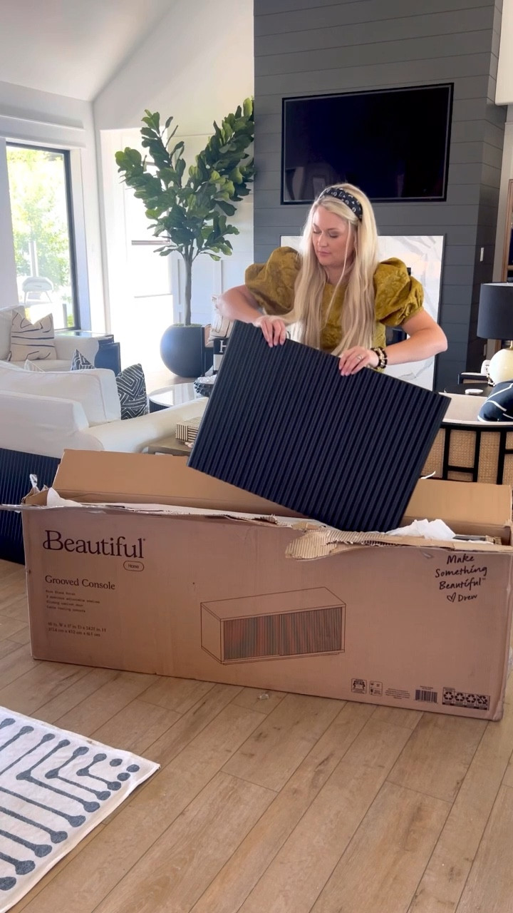 @walmart Beautiful line has the most beautiful furniture! This cabinet is perfect for a TV! It is heavy, sturdy and the quality is amazing! #walmartpartner #walmarthome 

#LTKhome #LTKstyletip #LTKSeasonal