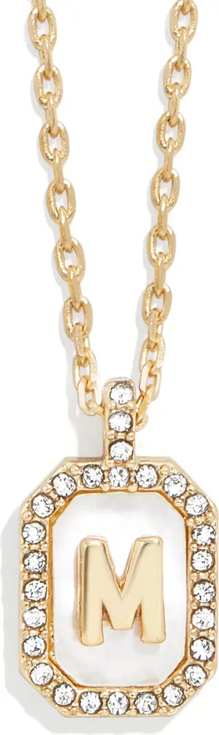 BaubleBar Initial Pendant Necklace | Nordstrom | Nordstrom