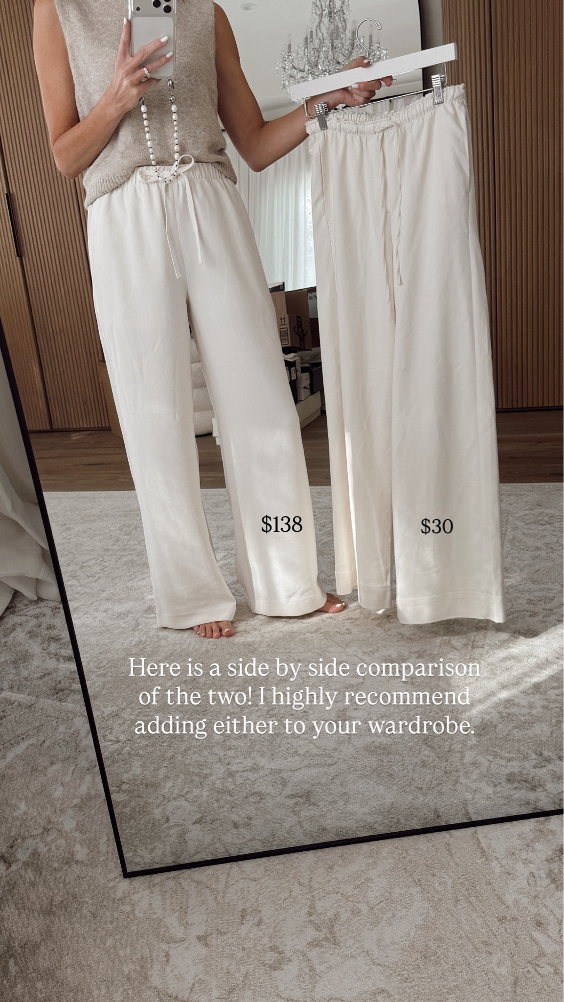 I highly recommend adding either to your wardrobe! I’m just shy of 5-7” wearing the size XS target pants and small regular @Aritzia