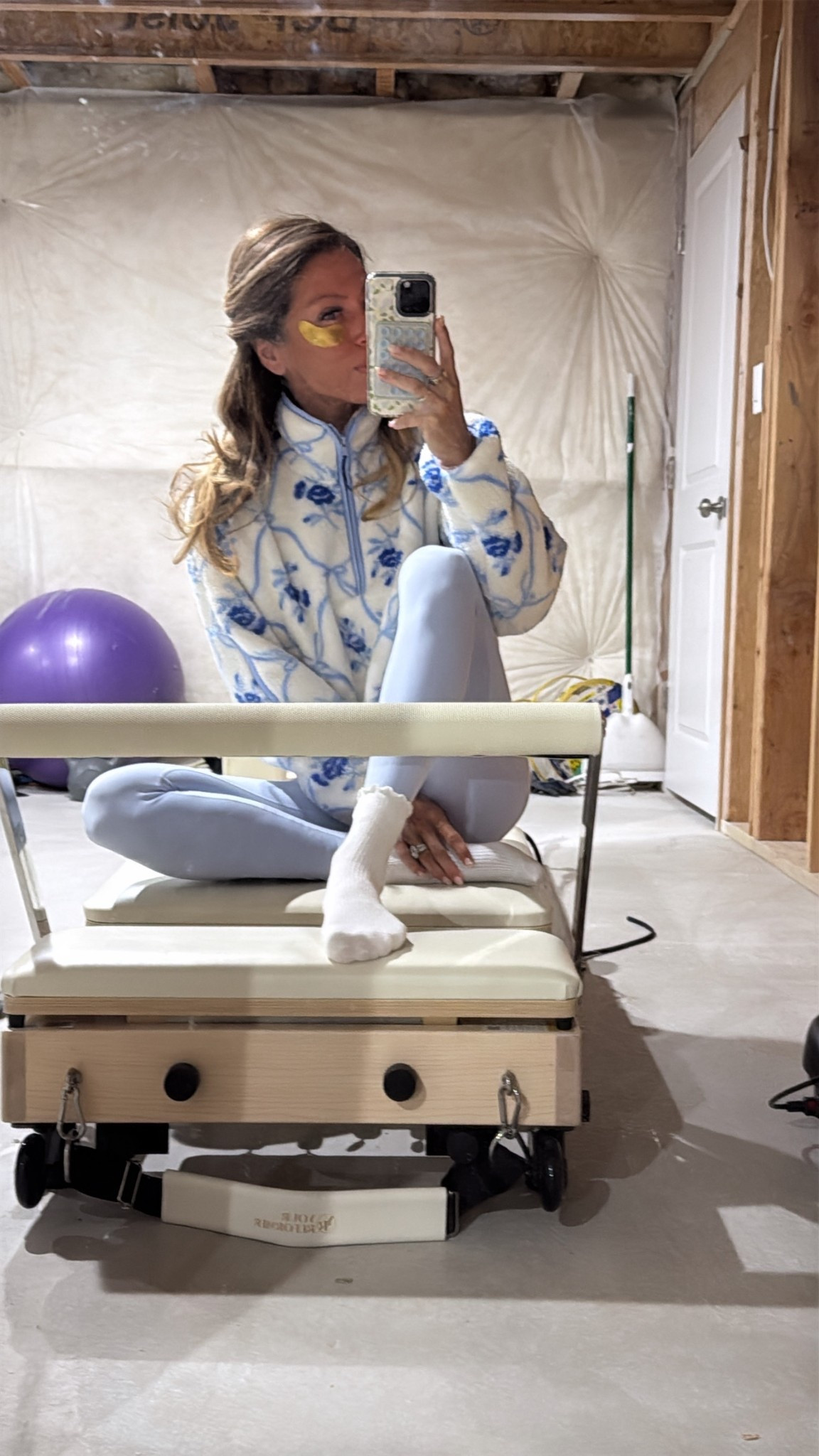 Pilates workout this morning. Wearing the cutest fleece spring pull over and scalloped leggings! Wearing a small in both 

#LTKfitnessgoals #LTKgrwm #LTKmomlife