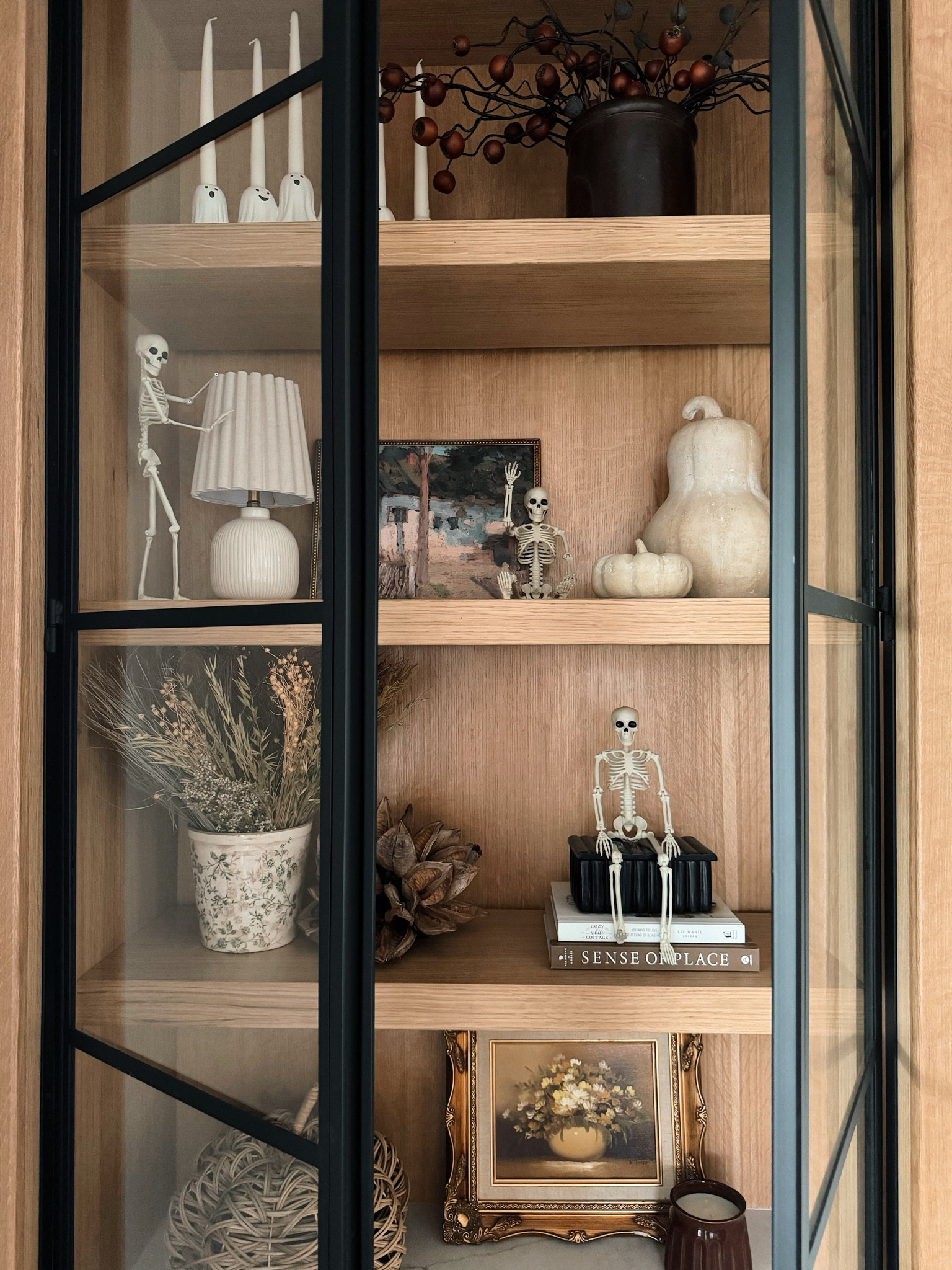 Fall & Halloween decorating 

Skeletons
Pumpkins
Gourds 

#LTKHome #LTKFallSale #LTKSeasonal