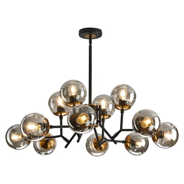 12 - Light Dimmable Sputnik Sphere Chandelier | Wayfair North America