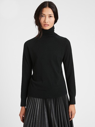 Merino Turtleneck Sweater in Responsible Wool | Banana Republic (US)
