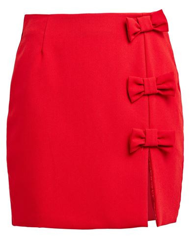 Odì Odì Woman Mini skirt Red Size M Polyester, Viscose, Elastane | YOOX (US)